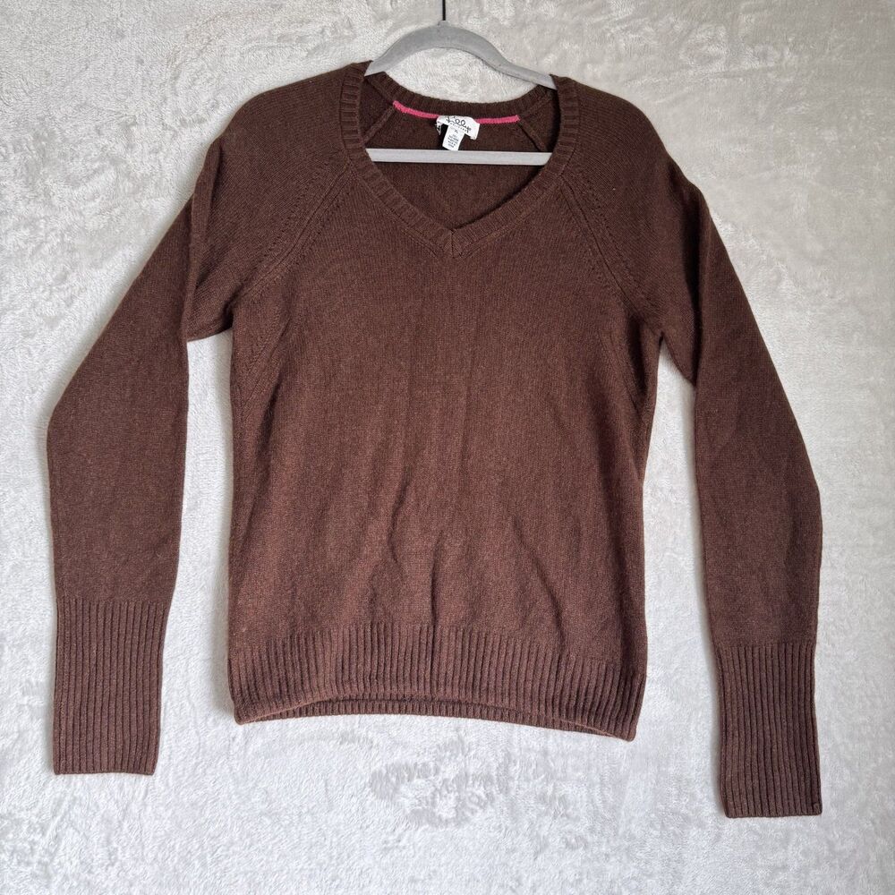 Lily Pulitizer Cashmere Sweater Womens XL V Neck Long Sleeve Classic Preppy Soft